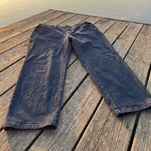 Lee Relaxed Fit Tapered Jeans NWT 22W Petite